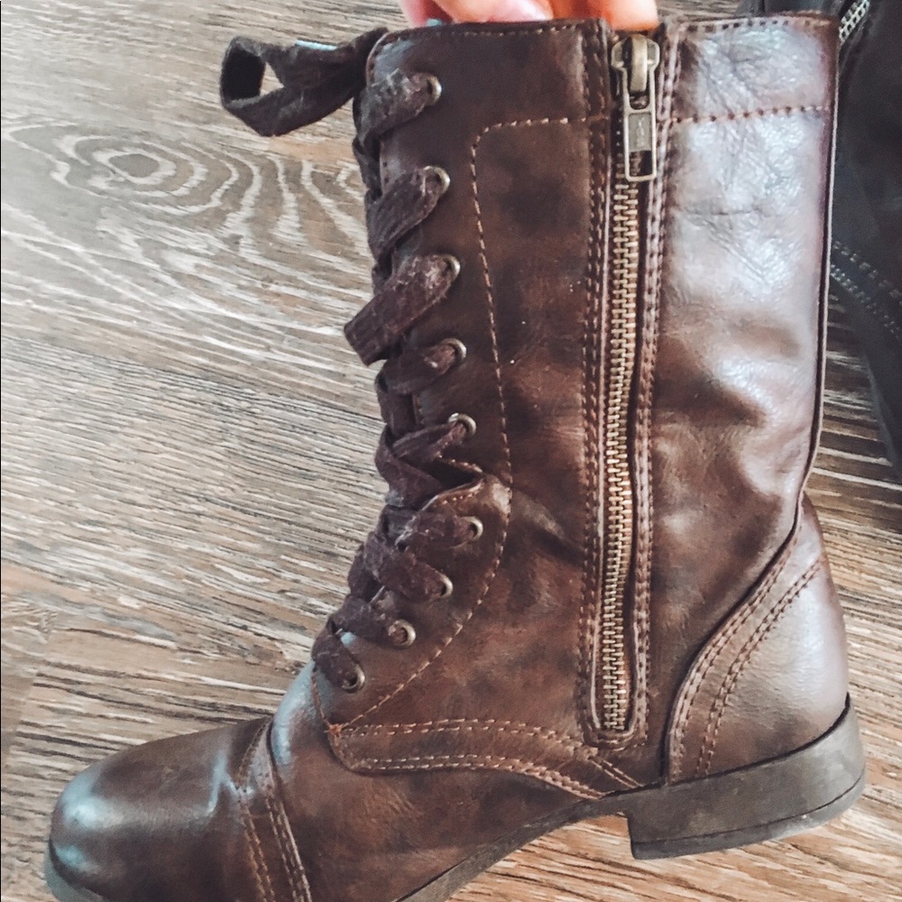 Brown boots!